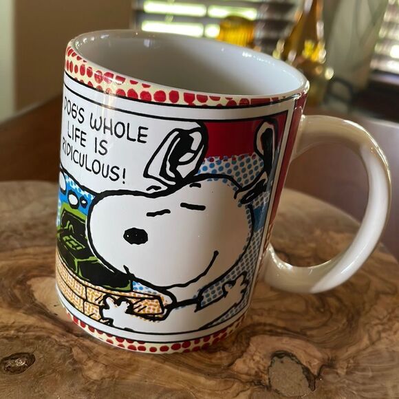 Peanuts "A Dogs  Whole Life is Ridiculous" Mug - Picture 1 of 6